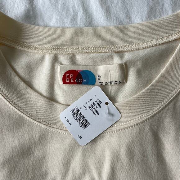 Free People Beach NWT Jacinta Mini Dress in Frost Bitten Combo, Size Medium - Picture 6 of 11